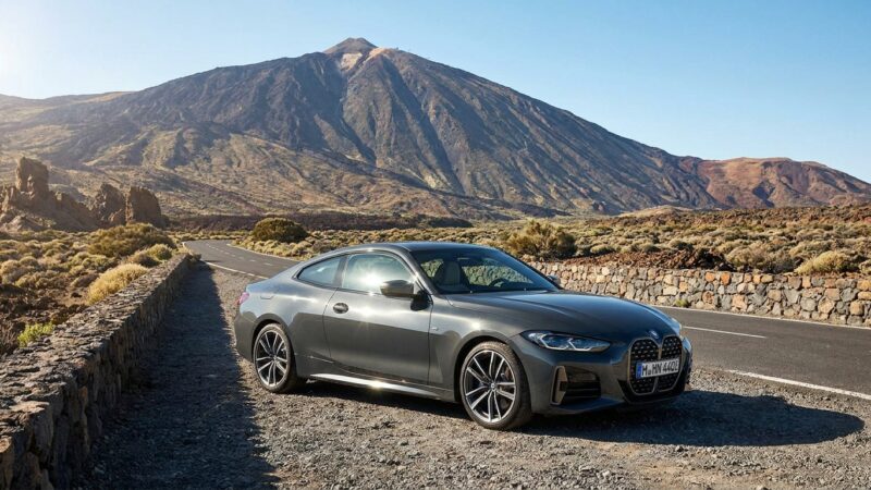 Essai routier de la BMW Série 4 M440i à Tenerife