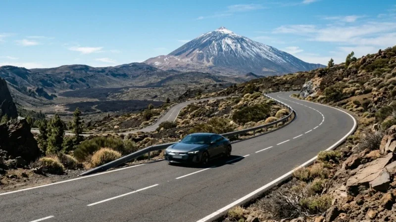 Location de voitures électriques et hybrides à Tenerife : Recharge, autonomie et la réalité sans fard