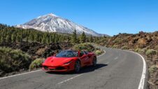 Essai routier de la Ferrari F8 Spider à Tenerife