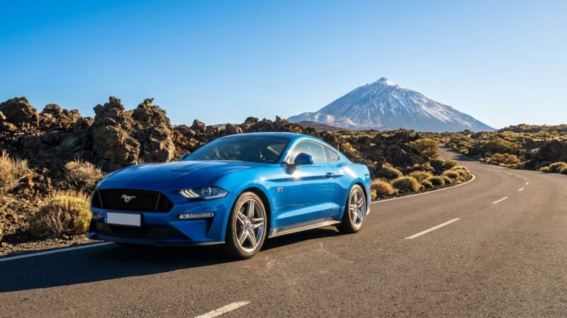 Essai de conduite de la Ford Mustang à Tenerife : Sur la route