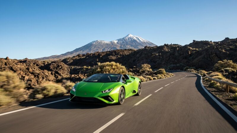 Lamborghini Huracan EVO Spyder Tenerife : Essai routier