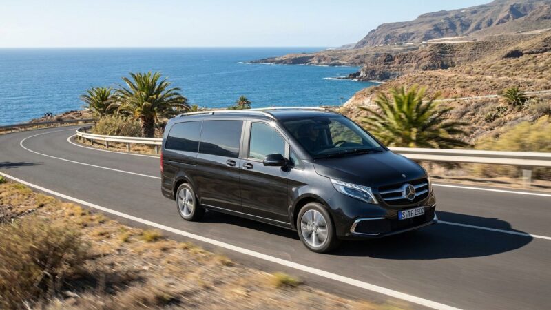Mercedes-Benz Classe V : Essai de conduite à Tenerife