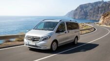 Essai routier du Mercedes-Benz Vito à Tenerife