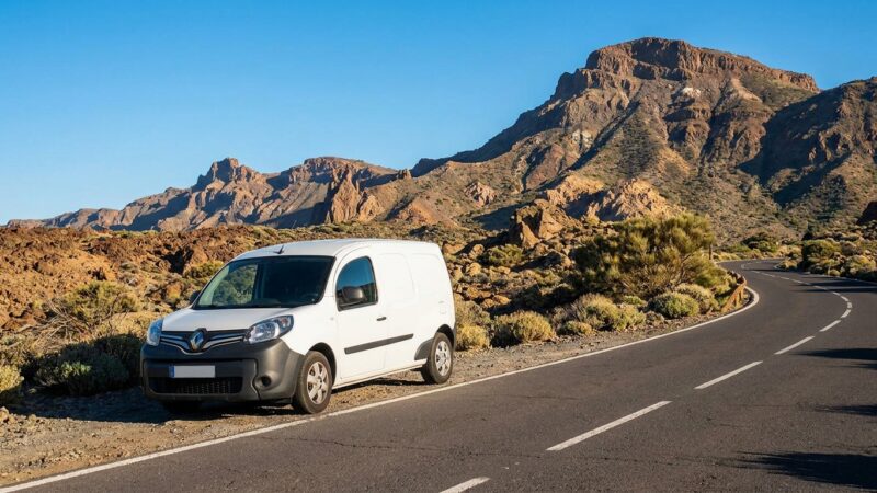 Essai routier du Renault Kangoo à Tenerife